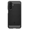 Spigen Rugged Armor ACS09844 hoesje voor Samsung Galaxy A17 4G / 5G, mat zwart