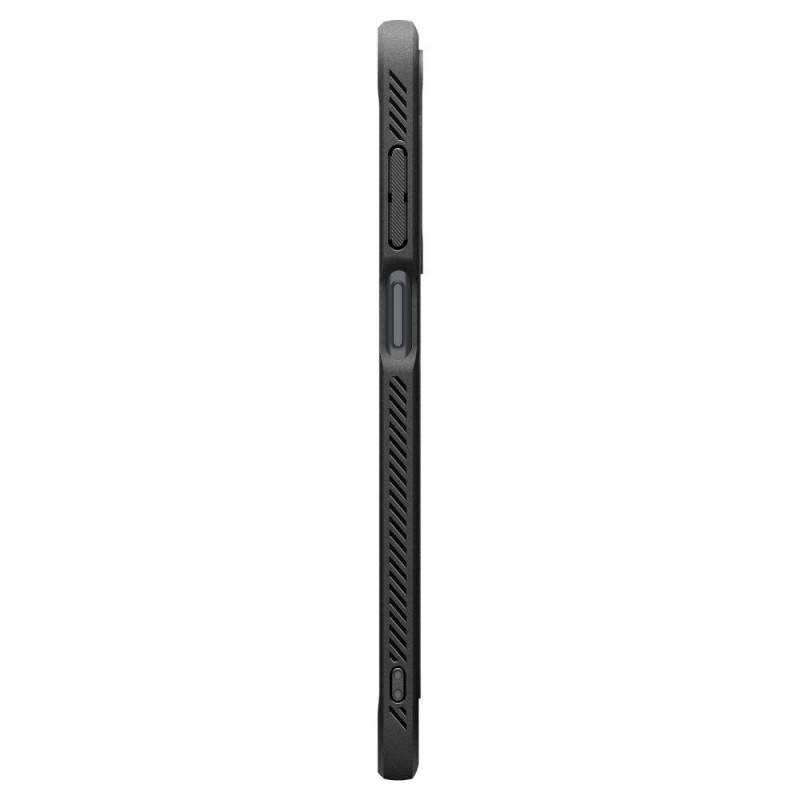 Spigen Rugged Armor ACS09844 hoesje voor Samsung Galaxy A17 4G / 5G, mat zwart