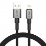 Tech-Protect Ultraboost DNA USB-A / Lightning-kabel 15W/2.4A 100 cm, Iron Grey
