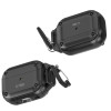 Tech-Protect Rough Hook-hoesje met karabijnhaak voor Apple AirPods Pro 1 / 2, zwart
