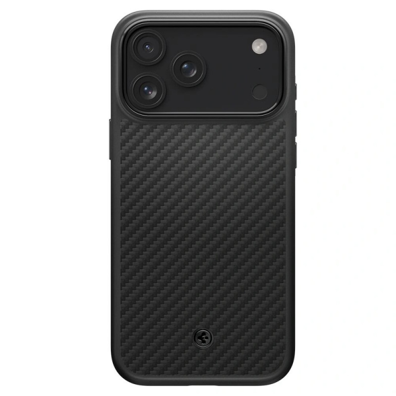 Spigen Enzo Aramid T Mag MagSafe-hoesje voor Apple iPhone 17 Pro Max / 18 Pro Max, zwart