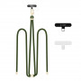 Tech-Protect C7S Rope Crossbody telefoonkoord, Hunter Green/gold