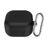 Tech-Protect Siliconen haakhoesje voor Samsung Galaxy Buds 4 / 4 Pro, zwart