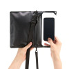 Spigen A640 universele waterdichte crossbodytas, zwart