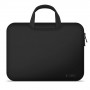 Tech-Protect Neopreen laptop hoes 15-16", zwart