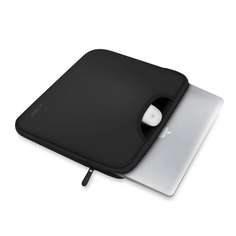 Tech-Protect Neopreen laptop hoes 15-16", zwart