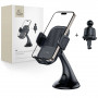 Tech-Protect V8 universele autotelefoonhouder voor dashboard en ventilatierooster, zwart