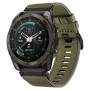 Tech-Protect Nylon Classic horlogeband voor Garmin Fenix 5X / 5X Plus / 6X / 6X Pro / 7X / 8 / 8 Pro / 9 / 9 Pro 51 mm, legergroen