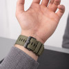 Tech-Protect Nylon Classic horlogeband voor Garmin Fenix 5X / 5X Plus / 6X / 6X Pro / 7X / 8 / 8 Pro / 9 / 9 Pro 51 mm, legergroen
