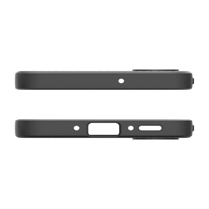 Spigen Liquid Air ACS09290 hoesje voor Samsung Galaxy A26 5G, mat zwart