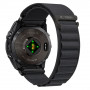 Tech-Protect Nylon Pro THP6031 horlogeband voor Garmin Fenix 5X / 5X Plus / 6X / 6X Pro / 7X / 8 / 8 Pro / 9 / 9 Pro (47 mm), zwart
