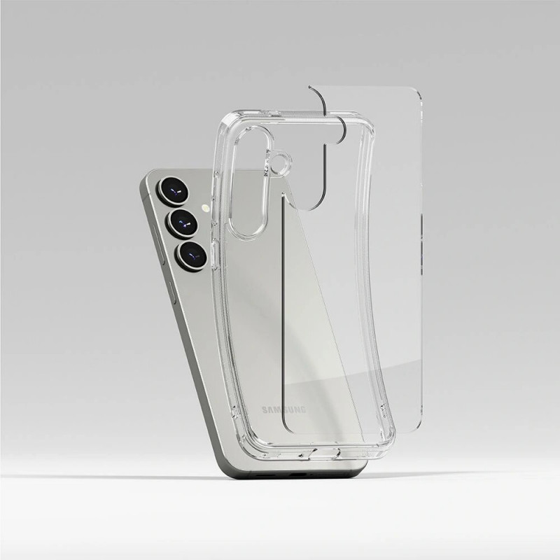Ringke Fusion-hoesje voor Samsung Galaxy S25+, transparant
