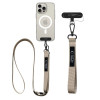 Tech-Protect C6S Rope Crossbody telefoonkoord 2-in-1, Cosmic Latte (beige)