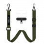 Tech-Protect C6S Rope Crossbody telefoonkoord 2-in-1, Cargo Khaki (olijf)