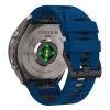 Tech-Protect Iconband Pro THP6047 horlogeband voor Garmin Fenix 5X / 5X Plus / 6X / 6X Pro / 7X / 8 / 8 Pro / 9 / 9 Pro (47 mm), marineblauw / zwart