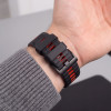 Tech-Protect Iconband Pro THP6038 horlogeband voor Garmin Fenix 5X / 5X Plus / 6X / 6X Pro / 7X / 8 / 8 Pro / 9 / 9 Pro (51 mm), zwart / rood