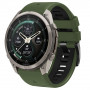 Tech-Protect Iconband Pro THP6041 horlogeband voor Garmin Fenix 5X / 5X Plus / 6X / 6X Pro / 7X / 8 / 8 Pro / 9 / 9 Pro (51 mm), groen / zwart