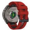 Tech-Protect Iconband Pro THP6043 horlogeband voor Garmin Fenix 5X / 5X Plus / 6X / 6X Pro / 7X / 8 / 8 Pro / 9 / 9 Pro (51 mm), rood / zwart