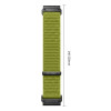 Tech-Protect NylonLoop THP6106 horlogeband voor Garmin Fenix 5X / 5X Plus / 6X / 6X Pro / 7X / 8 / 8 Pro / 9 / 9 Pro (51 mm), electric lime
