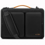 Tech-Protect Defender Bag THP4355 laptoptas 13-14", zwart/oranje