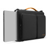 Tech-Protect Defender Bag THP4355 laptoptas 13-14", zwart/oranje