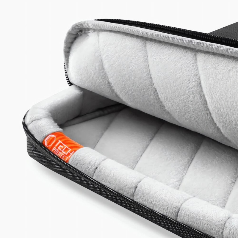 Tech-Protect Defender Bag THP4355 laptoptas 13-14", zwart/oranje