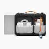 Tech-Protect Defender Bag THP4355 laptoptas 13-14", zwart/oranje