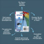 Epson 406XL Umbrella DURABrite Ultra Cyaan inktcartridge, 12,5 ml XL (C13T17H24010)