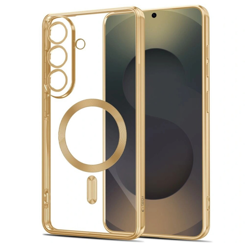 Tech-Protect MagFlex MagSafe-hoesje voor Samsung Galaxy S26+, glanzend goud