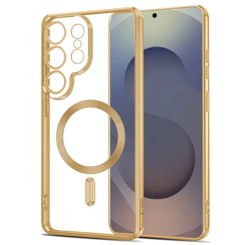 Tech-Protect MagFlex MagSafe-hoesje voor Samsung Galaxy S26 Ultra, glanzend goud