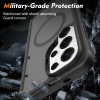 Tech-Protect Defense MagSafe-hoesje voor Samsung Galaxy S26 Ultra, mat zwart