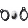 Tech-Protect Rough Chain-behuizing voor Apple AirTag (THP1351), zwart