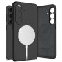 Tech-Protect Siliconen MagSafe-hoesje voor Samsung Galaxy S26, zwart