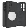 Tech-Protect Siliconen MagSafe-hoesje voor Samsung Galaxy S26 Ultra, zwart