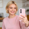 Tech-Protect Siliconen MagSafe-hoesje voor Samsung Galaxy S26+, Roze Parel