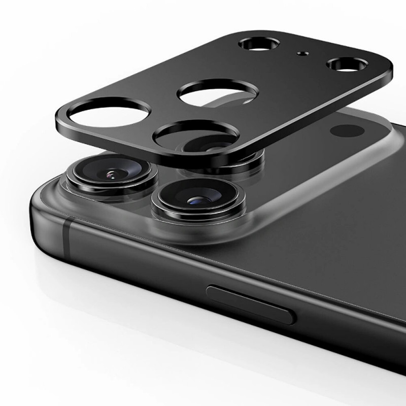 Tech-Protect Camalloy Fit+ Apple iPhone 17 Pro Max zwarte camerabescherming