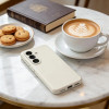 Tech-Protect silicone MagSafe-hoesje voor Samsung Galaxy S26+, Cosmic Latte