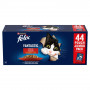 Purina Felix Agail Kattenvoer, Rundvlees, 44 x 85 g