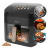 Cecotec Cecofry&Grill Smokin' 8500 heteluchtfriteuse, 8,5 L, 2200 W, zwart
