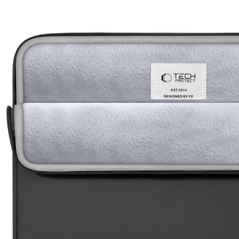 Tech-Protect Sleeve Laptophoes 15-16", Zwart