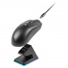 Mars Gaming MMW-ELITE draadloze gamingmuis, 20000 DPI, Bluetooth 5.4, 2,4 GHz, zwart