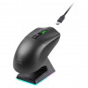 Mars Gaming MMW-ELITE draadloze gamingmuis, 20000 DPI, Bluetooth 5.4, 2,4 GHz, zwart