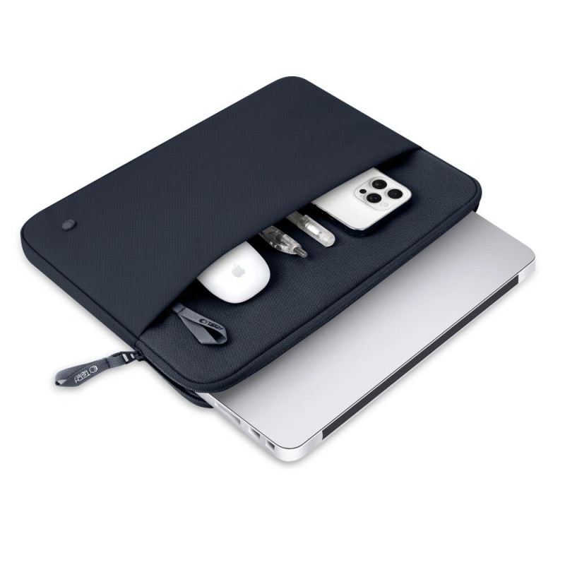 Tech-Protect Sleeve Laptophoes 15-16", Navy Blue