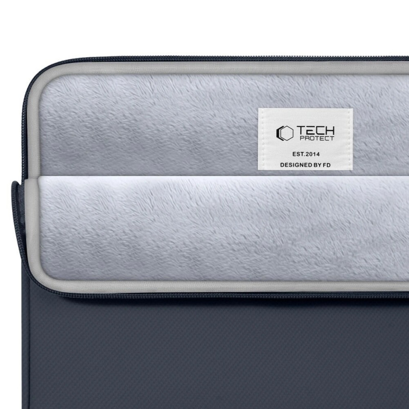Tech-Protect Sleeve Laptophoes 15-16", Navy Blue