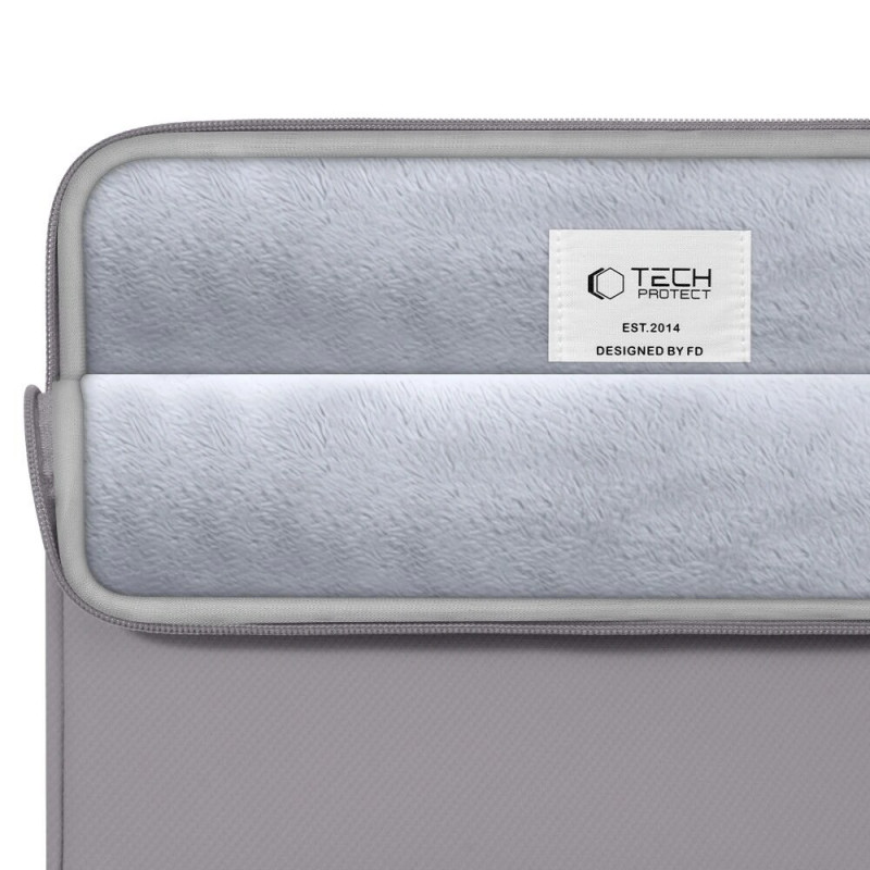Tech-Protect Sleeve Laptophoes 13-14", Crayon Grey