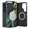Tech-Protect Lamano MagSafe-hoesje voor Samsung Galaxy S26 Ultra, zwart en groen