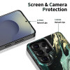 Tech-Protect Lamano MagSafe-hoesje voor Samsung Galaxy S26 Ultra, zwart en groen