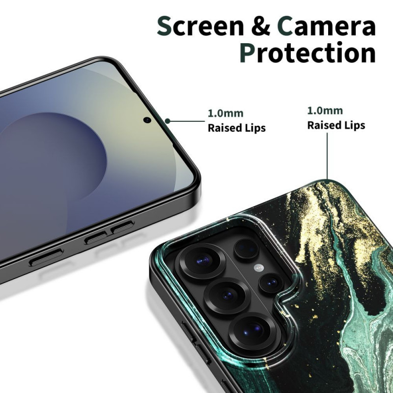 Tech-Protect Lamano MagSafe-hoesje voor Samsung Galaxy S26 Ultra, zwart en groen