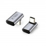 Tech-Protect UltraBoost AA02 USB-C haakse adapter, grijs