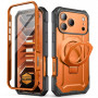 Supcase Grip Pro Mag MagSafe-hoesje voor Apple iPhone 17 Pro Max / 18 Pro Max, koraal